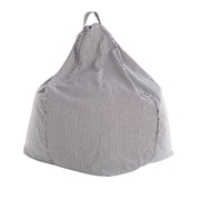 Pinstripe Black/White Bean Bag Cover