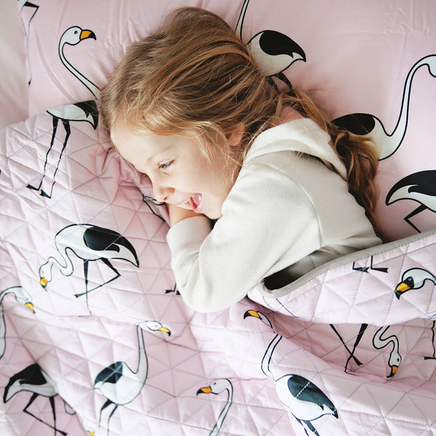 Flamingo sleeping hot sale bag