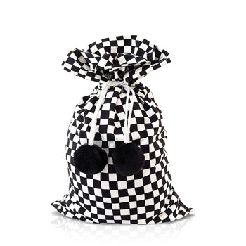 Black Checkered Swag Sack