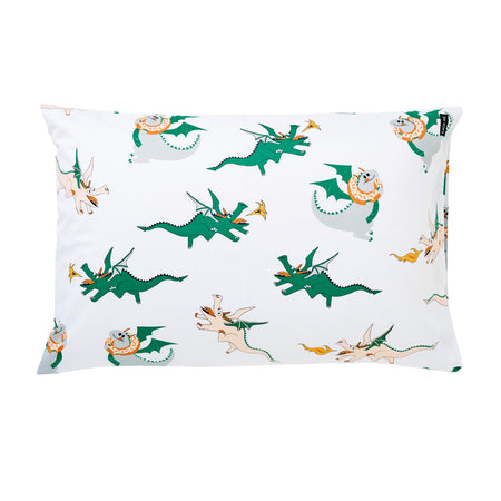 Dunkin' Dragon Pillowcase