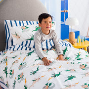 Dunkin' Dragon Quilt Cover