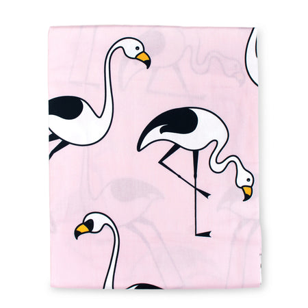 Flamingo Pink Fitted Sheet