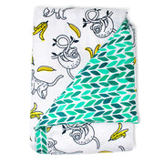 Monkey Business Quilt Cover (Double size size left)