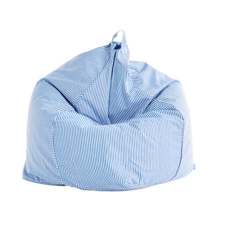 Pinstripe Blue/White Bean Bag Cover